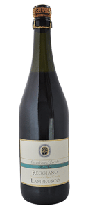 Lambrusco Rosso secco fascia blu - La tradizione